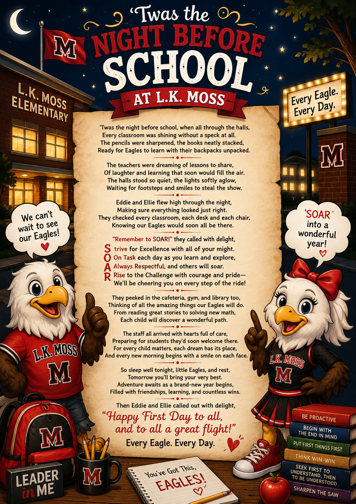 twas the night before school