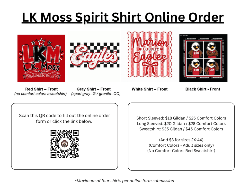 Online order form