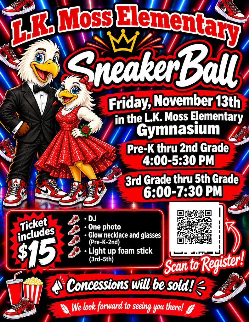 L.K. Moss Sneaker Ball on November 13th