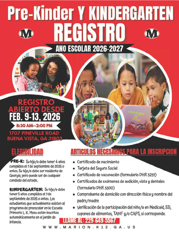 Spanish Pre-K and registration