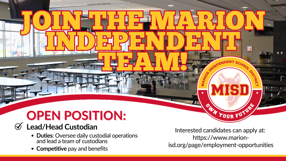 Head Custodian Search