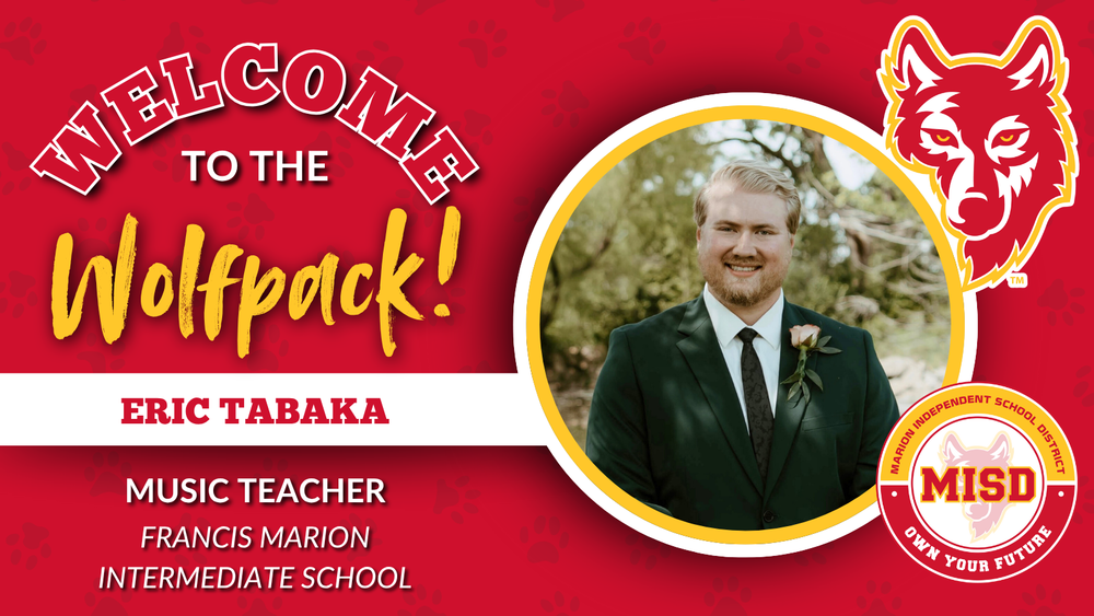 Welcome Eric Tabaka