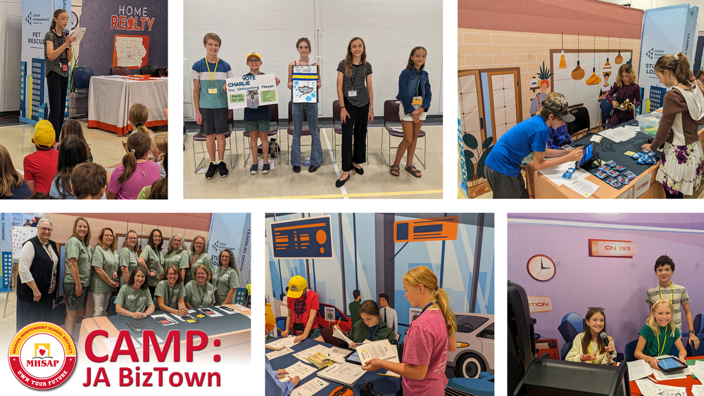 JA BizTown Camp at MHSAP