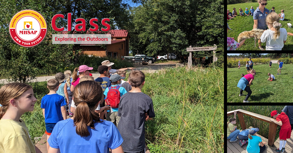 Exploring the Outdoors MHSAP Class at Wickiup Hill park