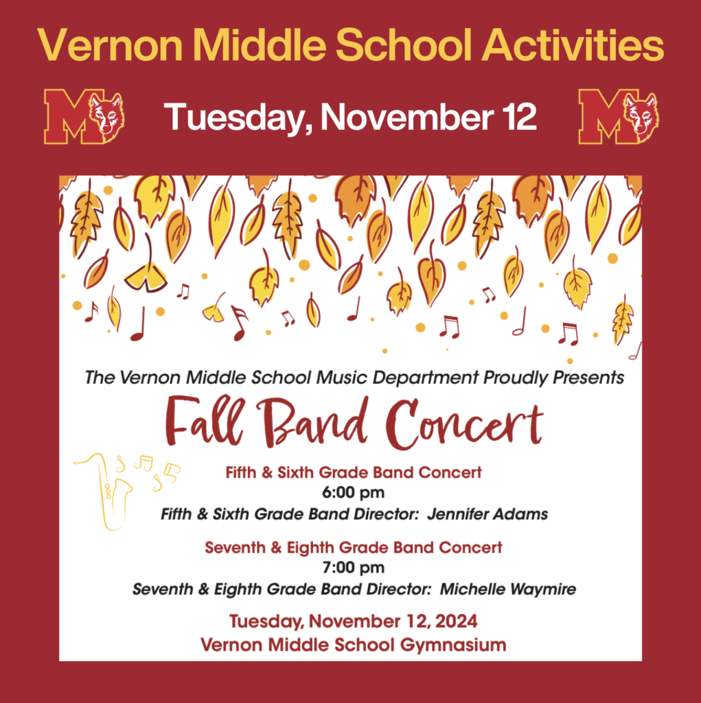 VMS Fall Band Concert 11/12