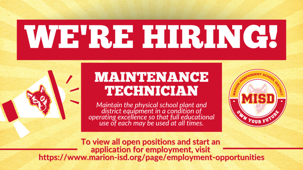 Maintenance Tech