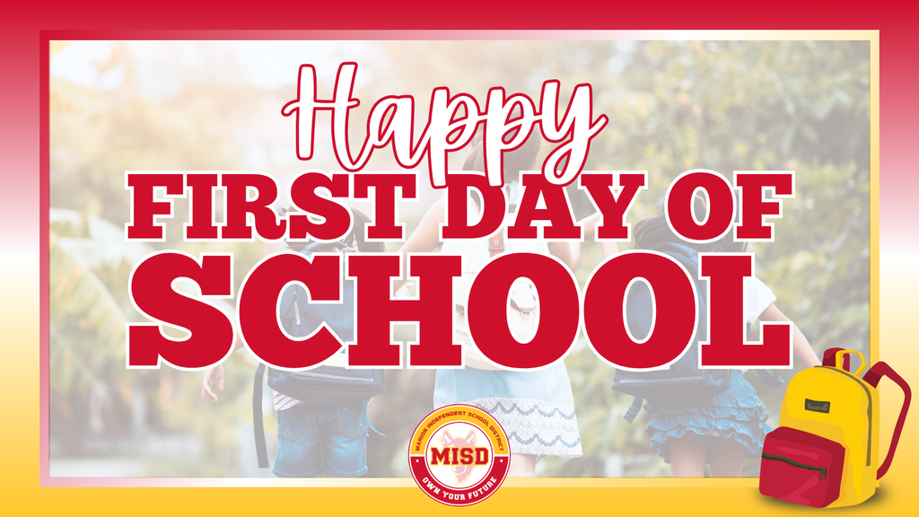 Happy First Day of School!