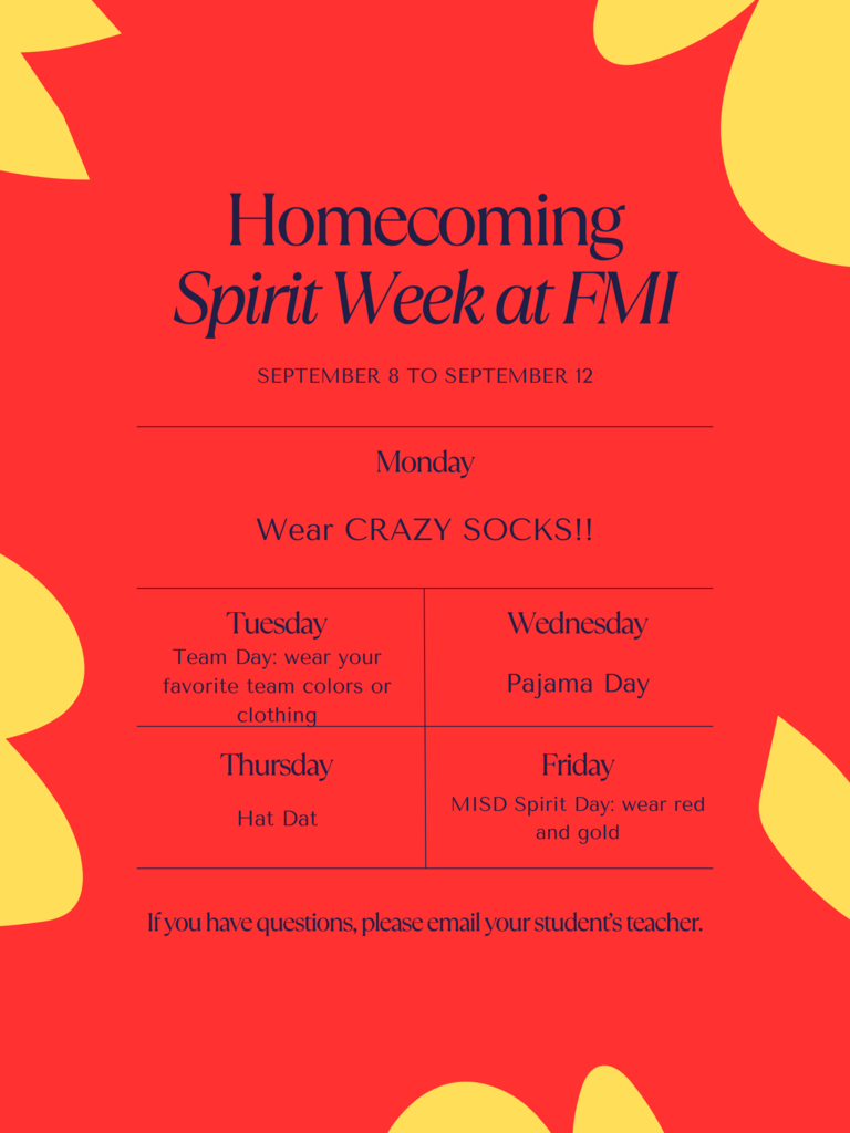Homecoming Week Poster in Yellow Purple Organic Delicate Style