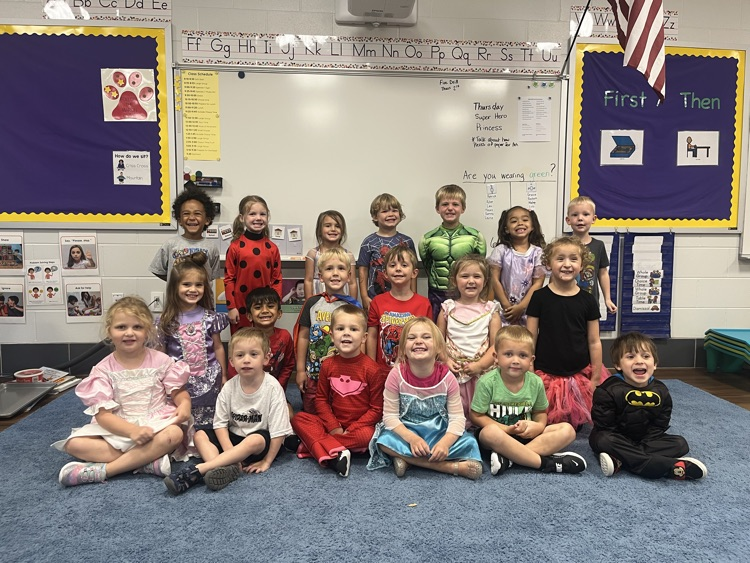PreK costume day