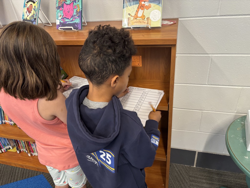 fiction or nonfiction scavenger hunt