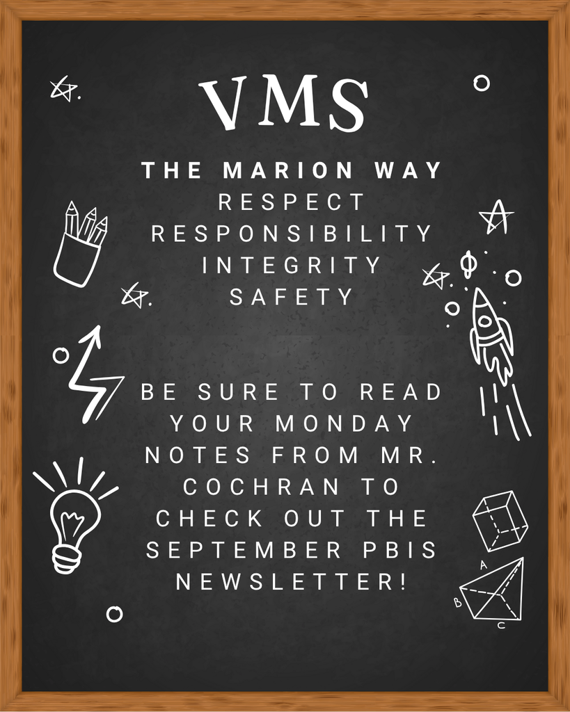 PBIS Committee Monday Notes Reminder