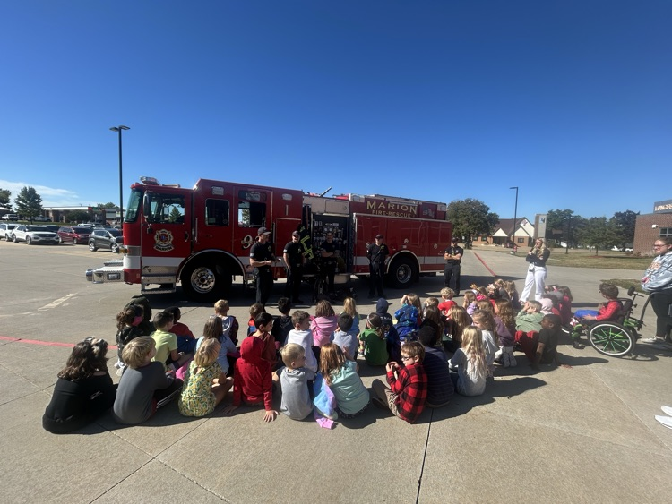 Firefighter visit