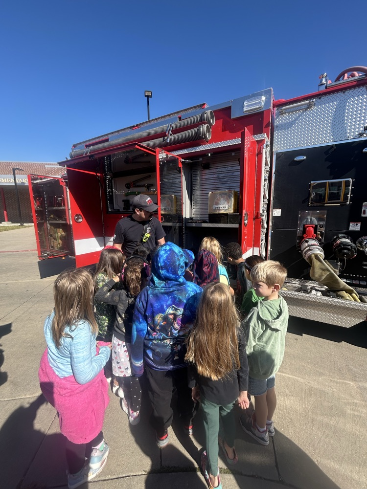Firefighter visit
