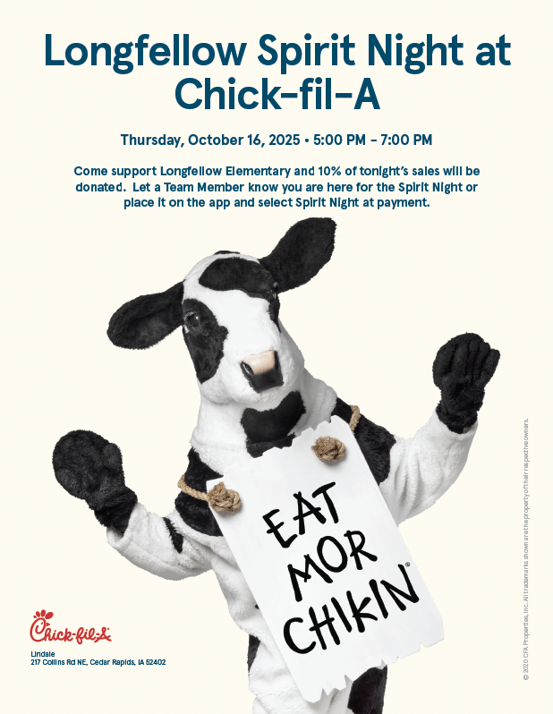 Longfellow Chick-fil-A Night