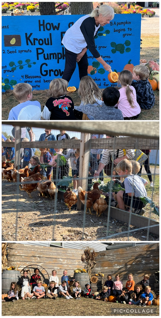 Preschool Kroul Farm field trip