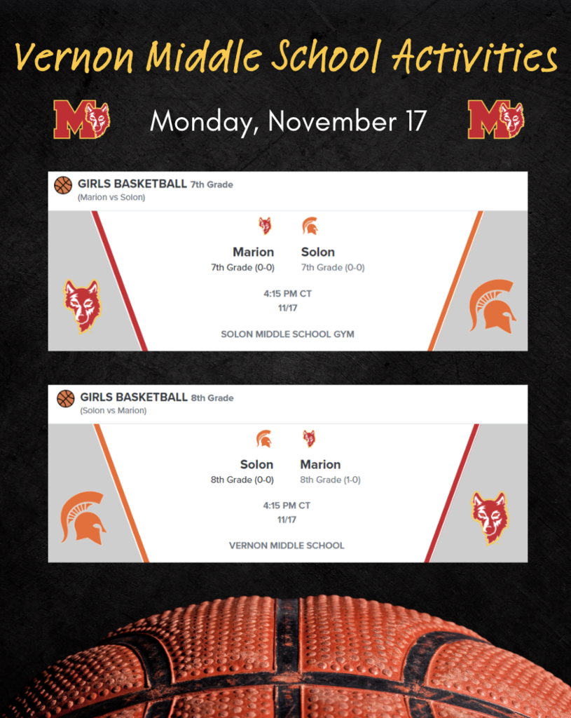 VMS Girls BBall 11/17