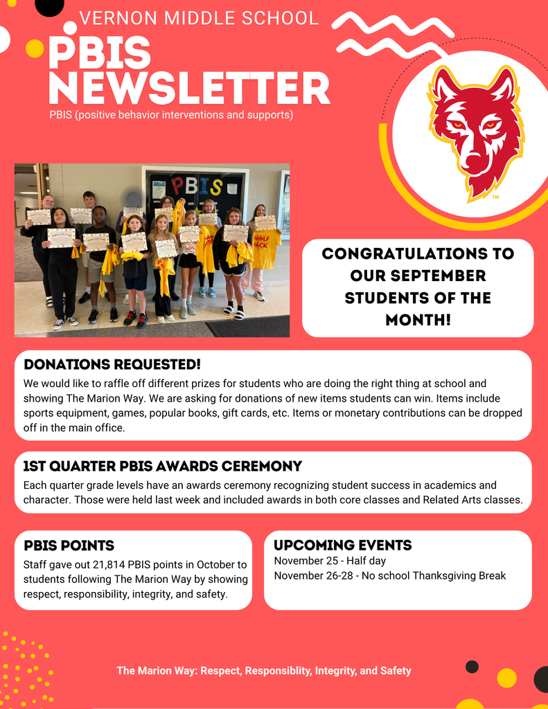 PBIS November Newsletter