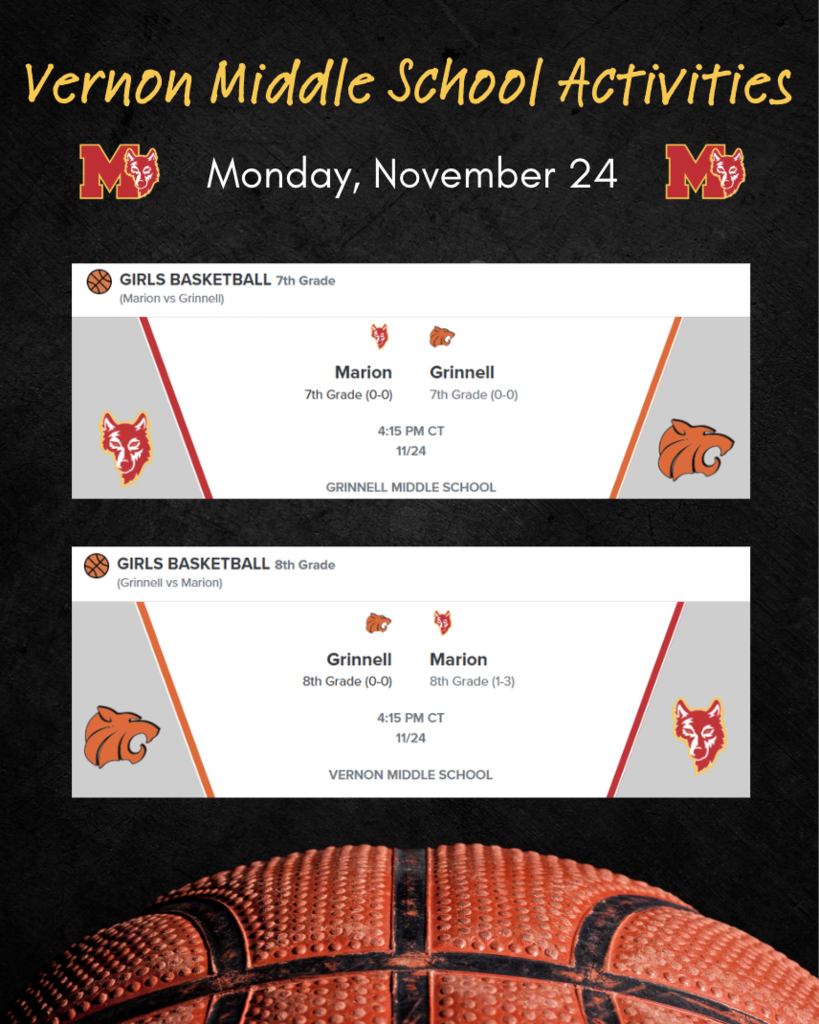 VMS Girls BBall 11/24