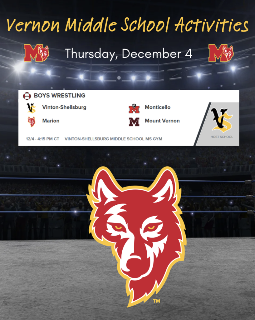 VMS Boys Wrestling 12/4