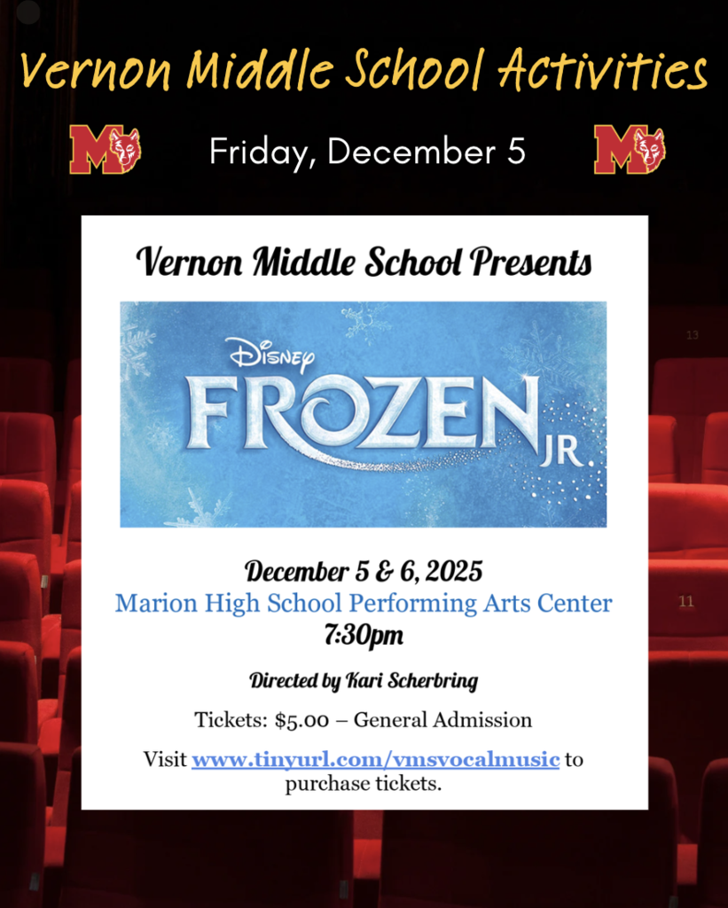 VMS Musical Frozen 12/5