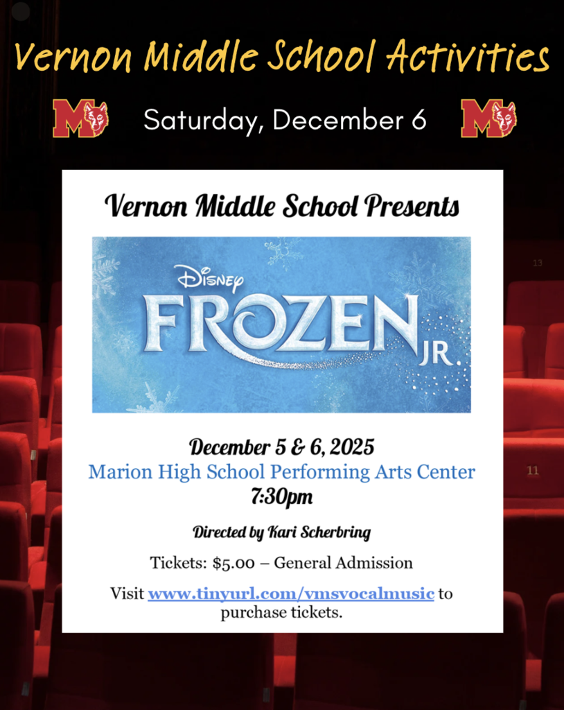 VMS Musical Frozen 12/6