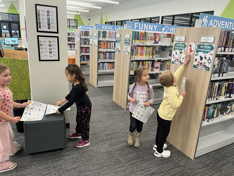 Preschool Library Field Trip
