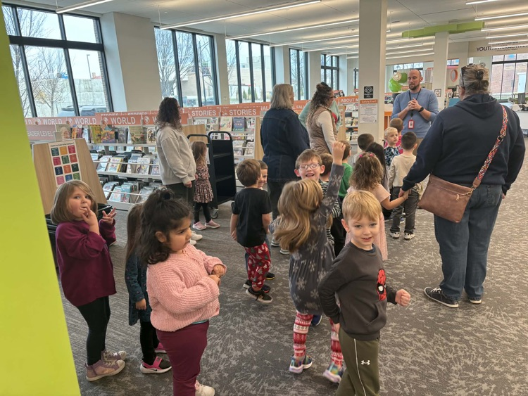 Preschool Library Field Trip
