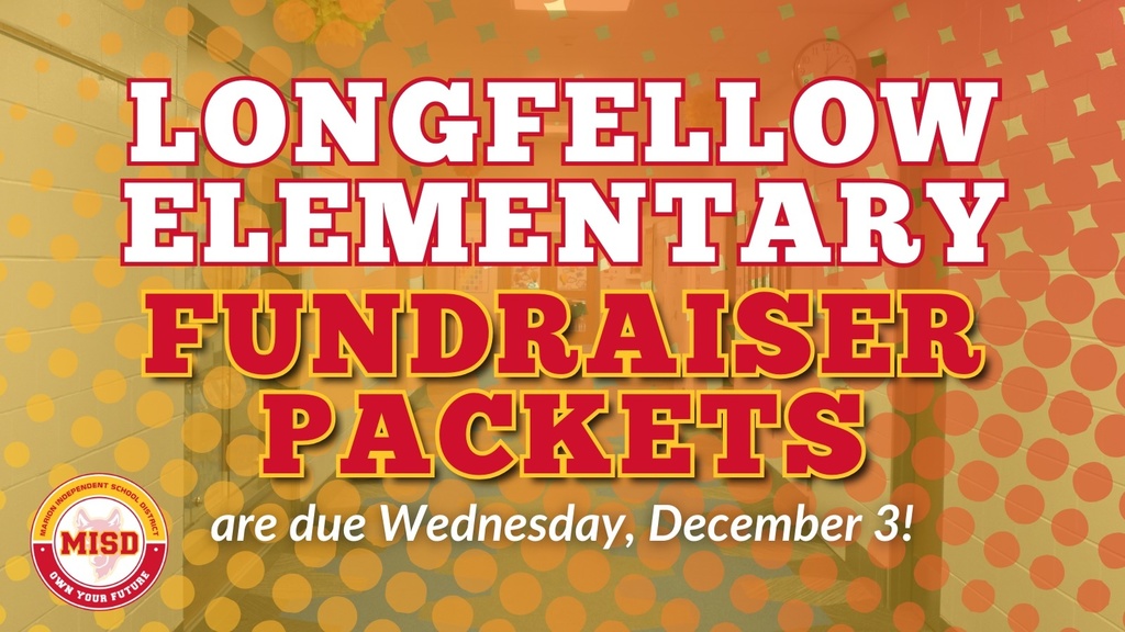 Fundraiser packets due