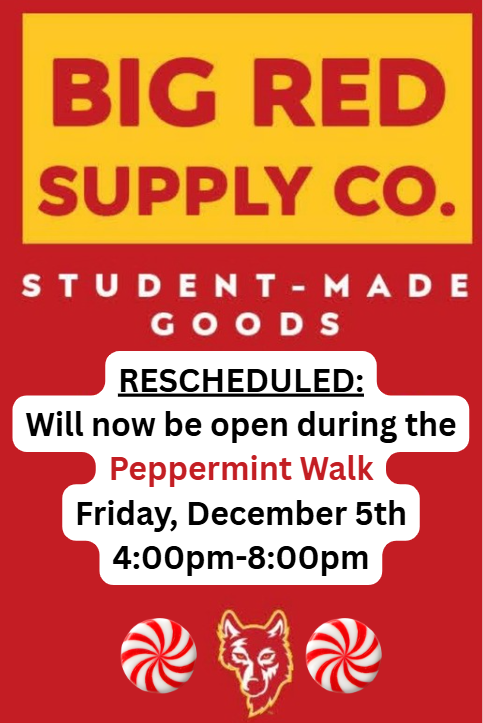 Big Red Supply Company at the Peppermint Walk