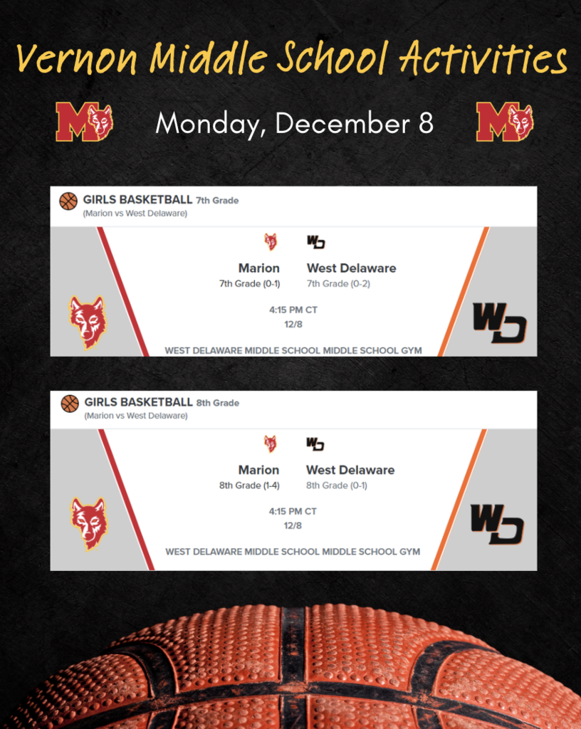 VMS Girls BBall 12/8