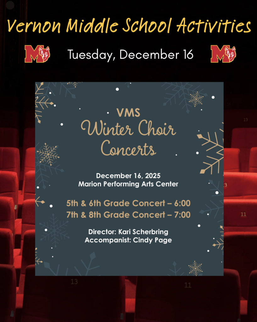 VMS Choir Winter Concert 12/16