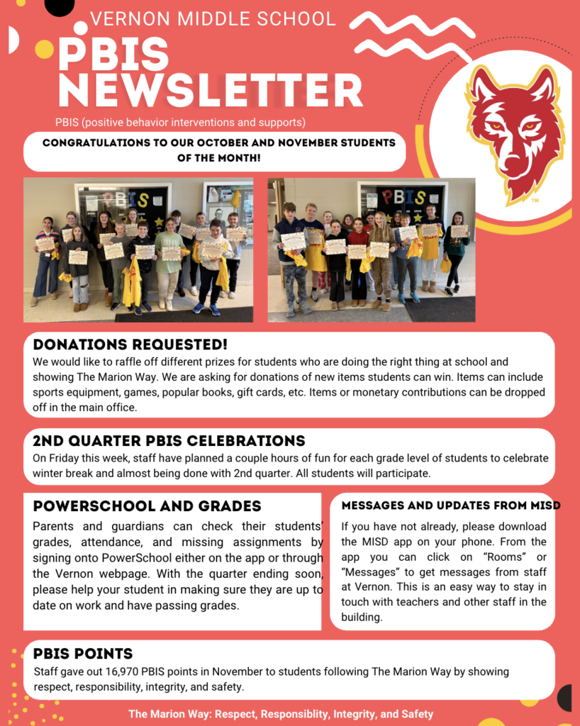 PBIS December Newsletter