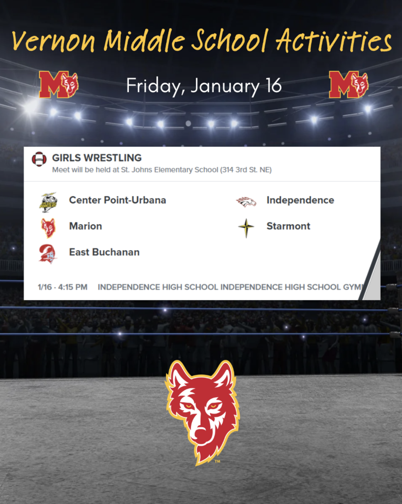 VMS Girls Wrestling 1/16