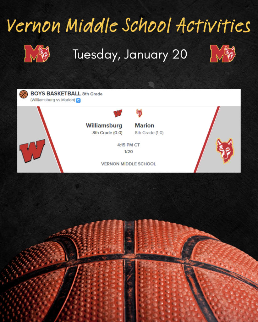 VMS 8th Boys BBall 1/20