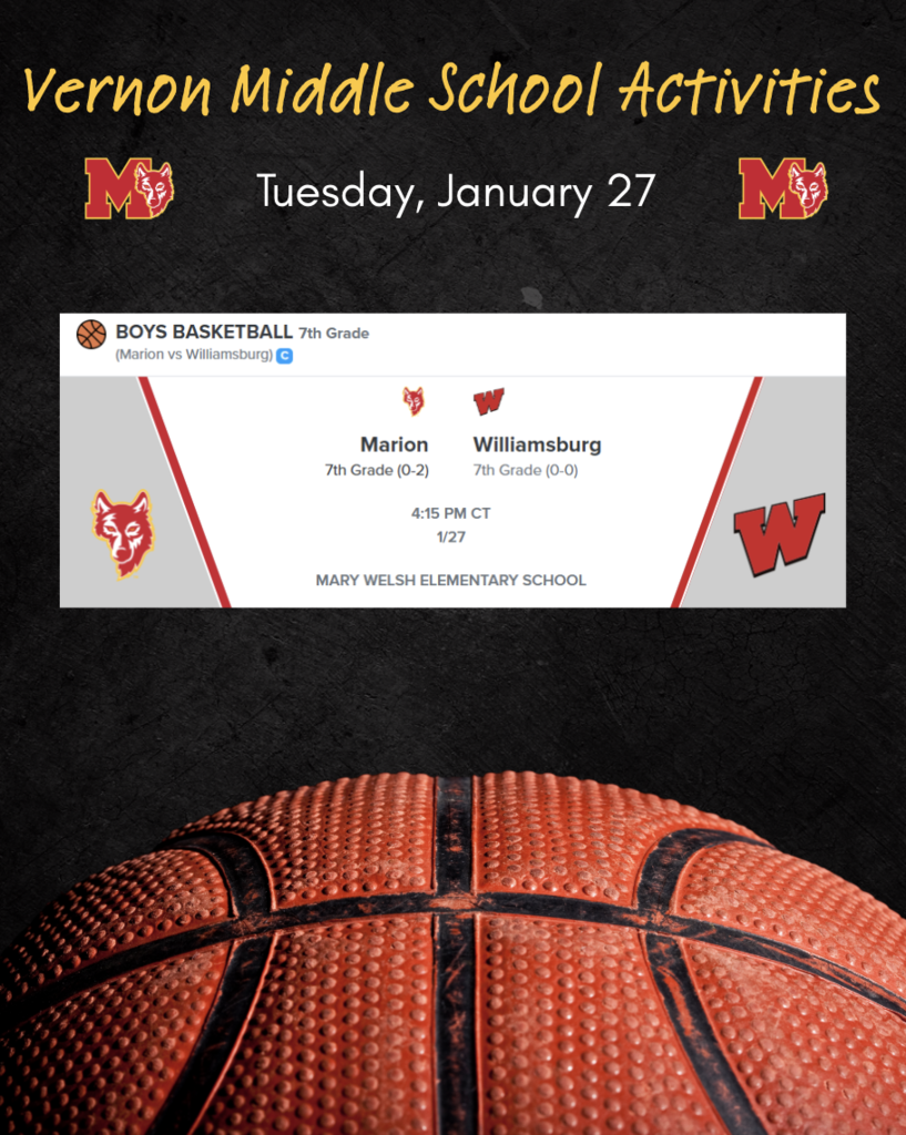 VMS 7th Boys BBall 1/27