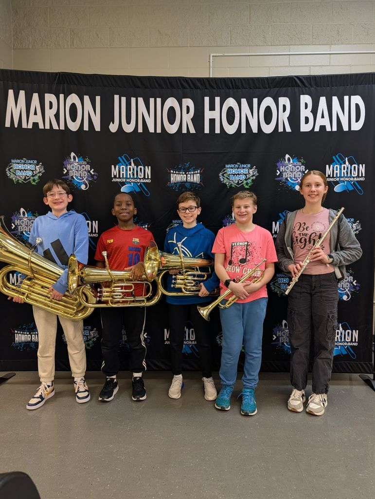 Marion Junior Honor Band - 6th Grade