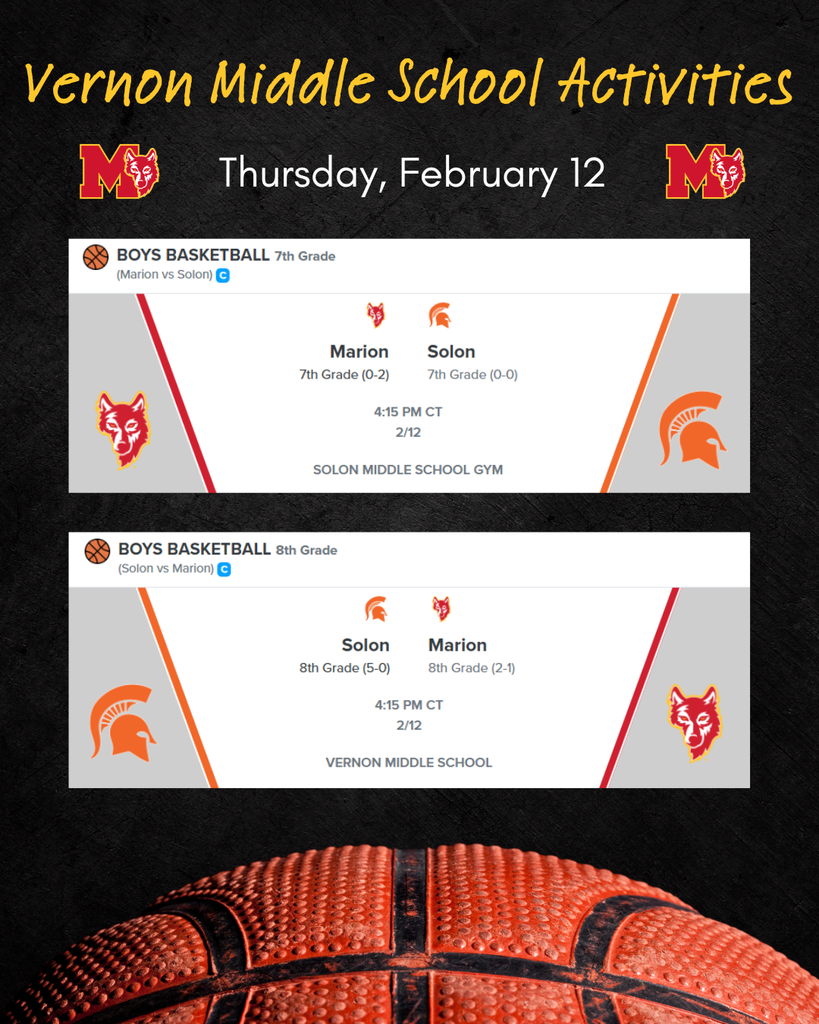 VMS Boys Basketball 2/12