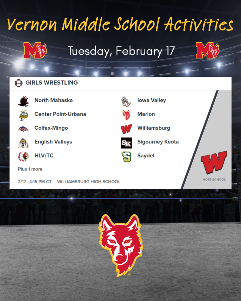 Girls Wrestling 2/17