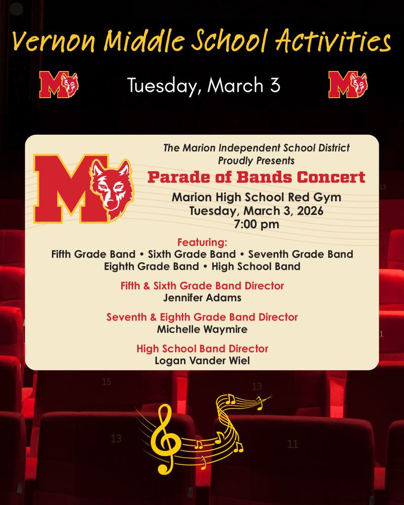 Parade of Bands Concert - 3/3/26