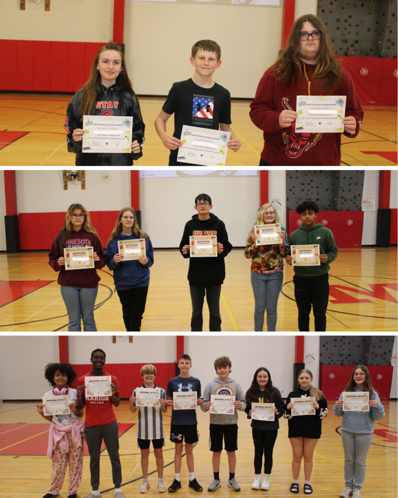 3rd Quarter PBIS Award Winners
