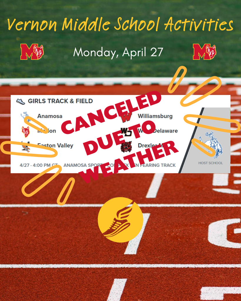 Girls Track and Field Canceled 4/27