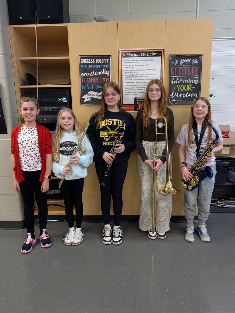 Coe Elementary Crimson Honor Band 2026