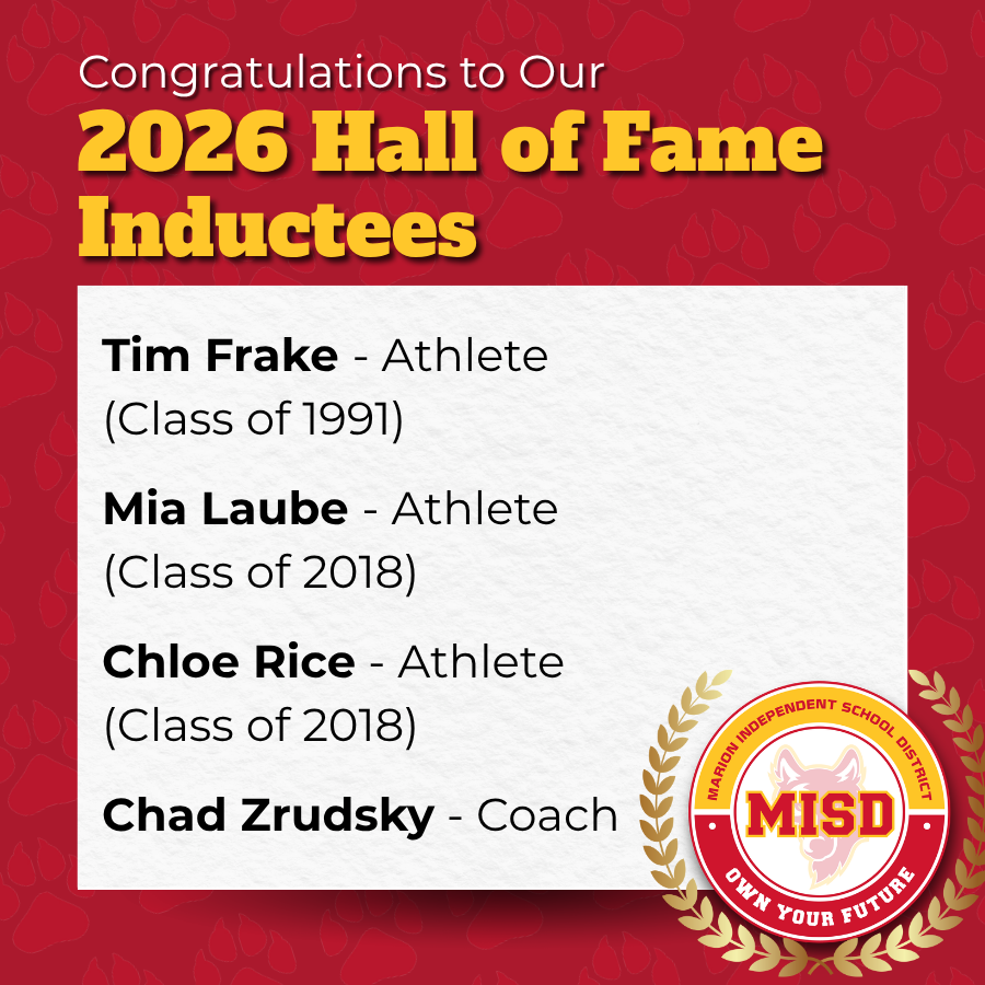 Hall of Fame Inductees