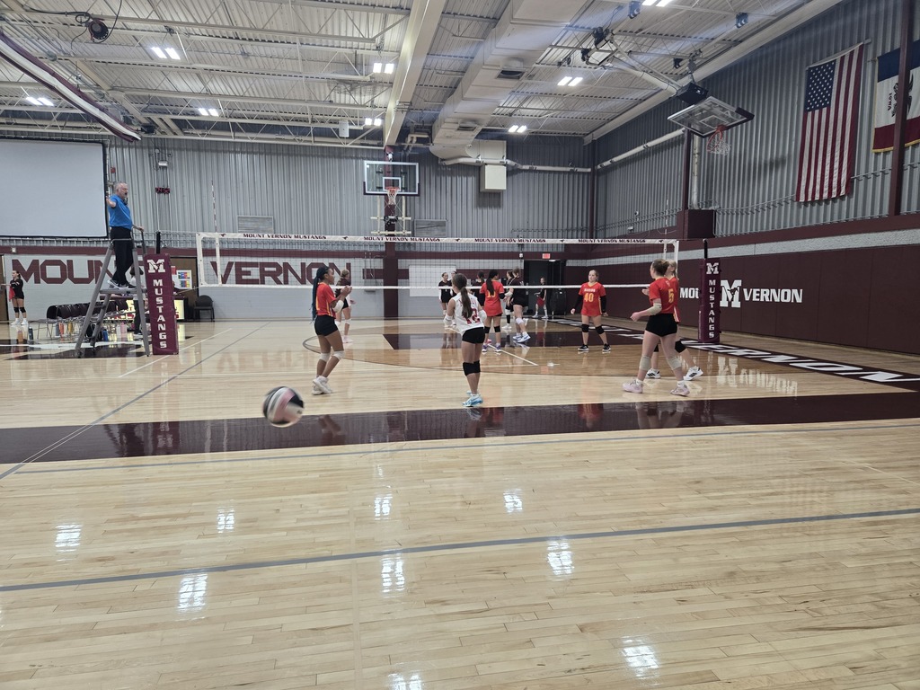 VMS 7th Grade Volleyball Action Shot