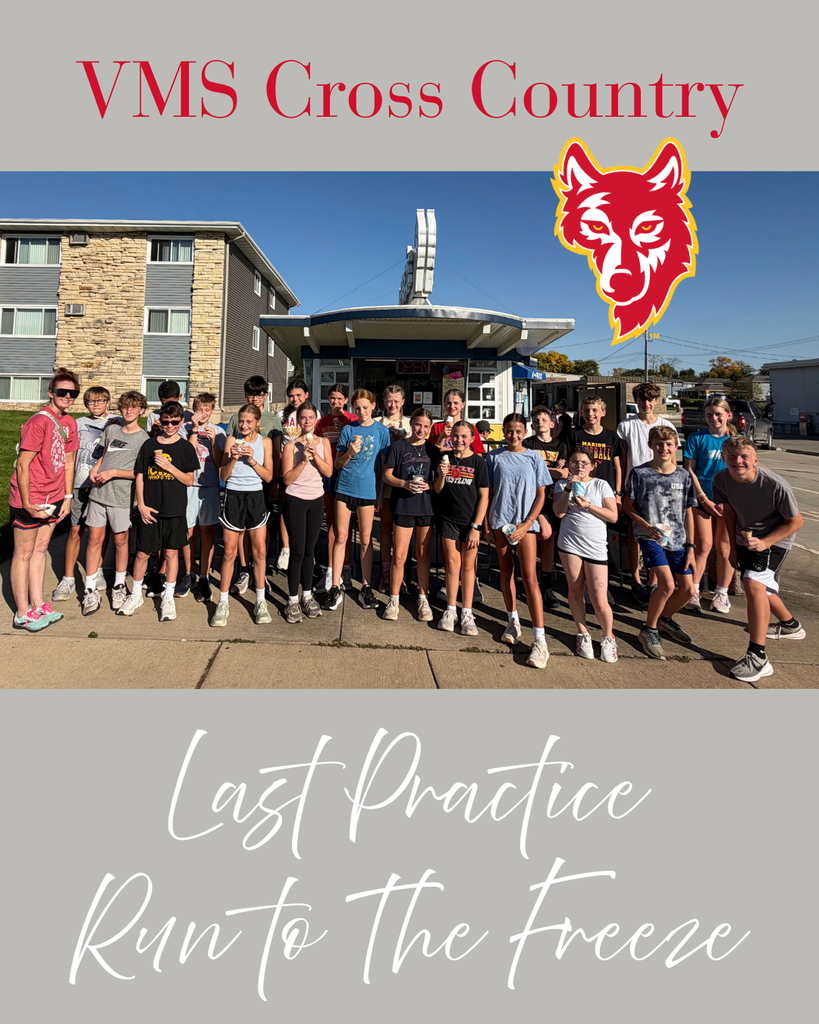 VMS Cross Country Last Practice - Run to the Freeze!