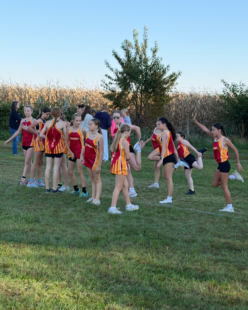 VMS Cross Country North Linn Meet Runners Preparing to Start