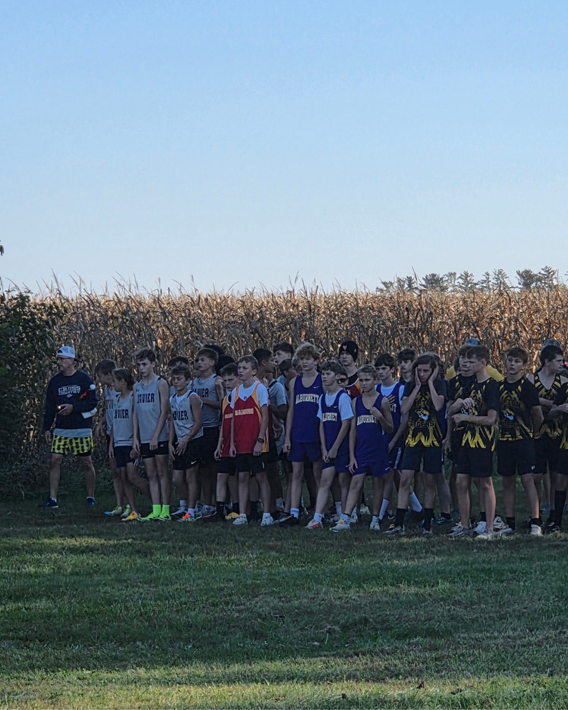 VMS Cross Country North Linn Meet Runners Preparing to Start