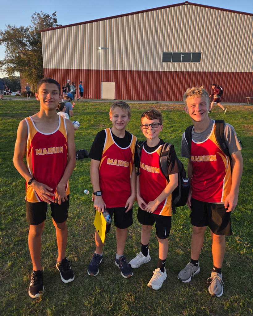 VMS Runners post-race, standing