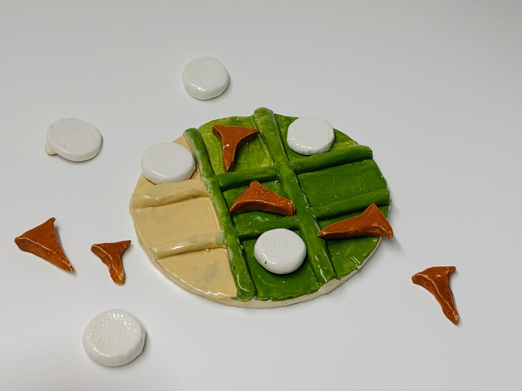 Golf Tic Tac Toe Board
