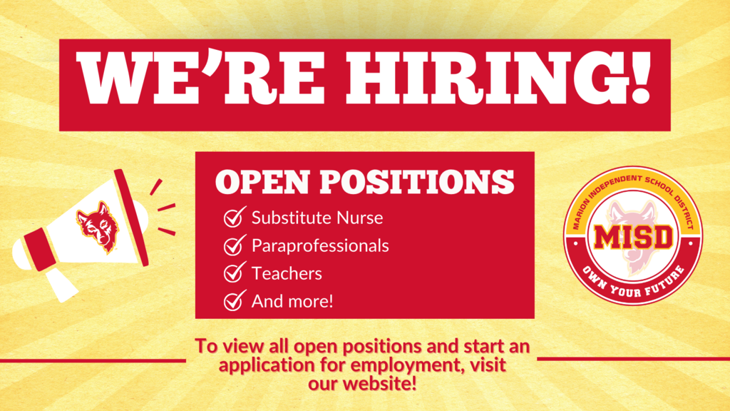 We are Hiring